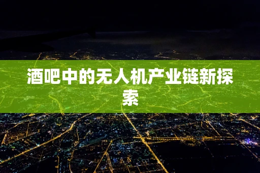 酒吧中的无人机产业链新探索