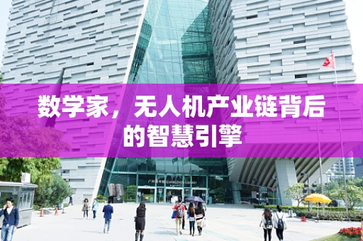 数学家，无人机产业链背后的智慧引擎