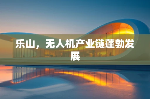 乐山，无人机产业链蓬勃发展
