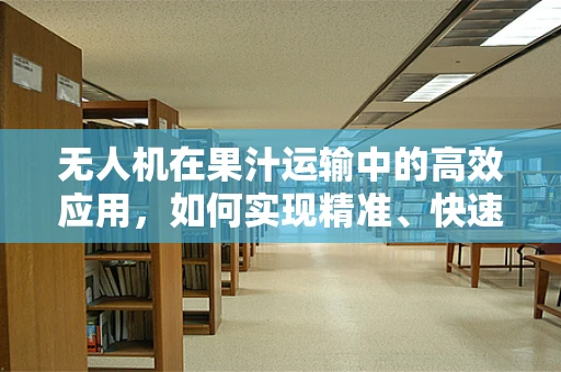 无人机在果汁运输中的高效应用，如何实现精准、快速配送？