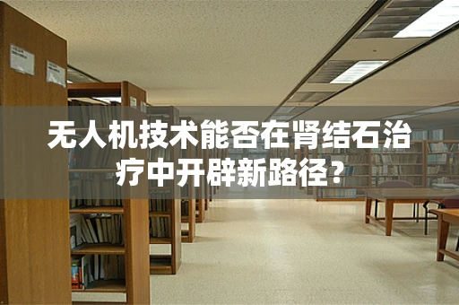 无人机技术能否在肾结石治疗中开辟新路径？