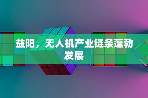 益阳，无人机产业链条蓬勃发展