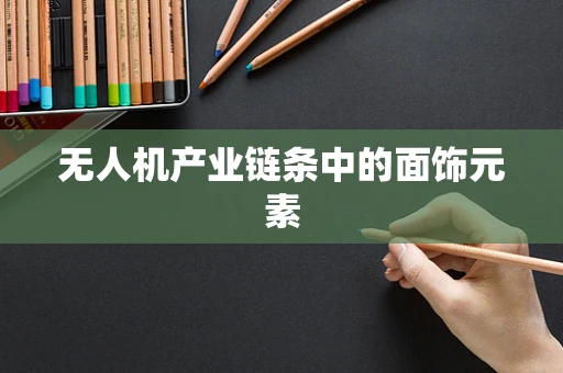 无人机产业链条中的面饰元素