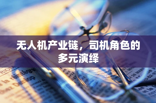 无人机产业链，司机角色的多元演绎