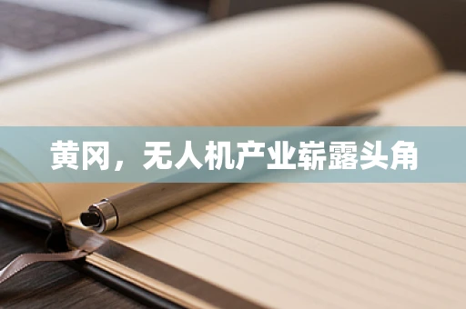 黄冈，无人机产业崭露头角
