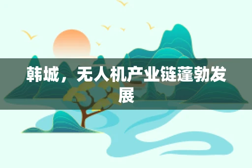 韩城，无人机产业链蓬勃发展