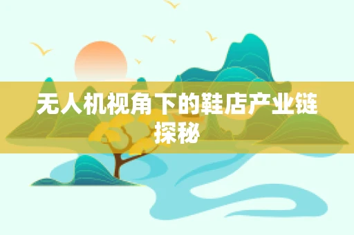 无人机视角下的鞋店产业链探秘