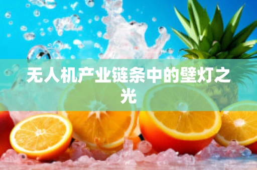 无人机产业链条中的壁灯之光