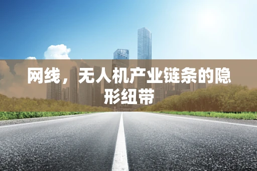 网线，无人机产业链条的隐形纽带