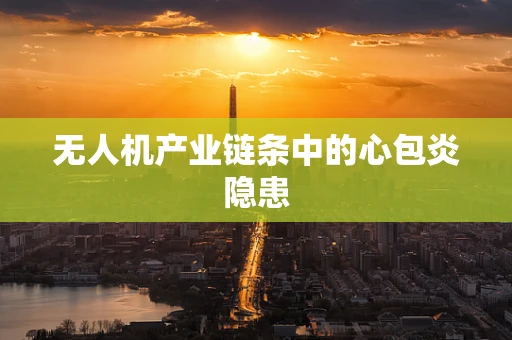 无人机产业链条中的心包炎隐患