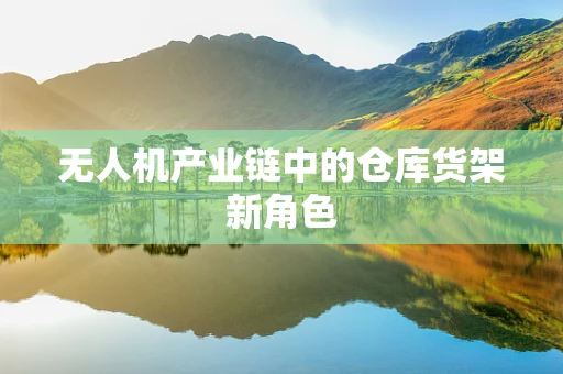 无人机产业链中的仓库货架新角色
