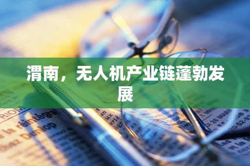 渭南，无人机产业链蓬勃发展