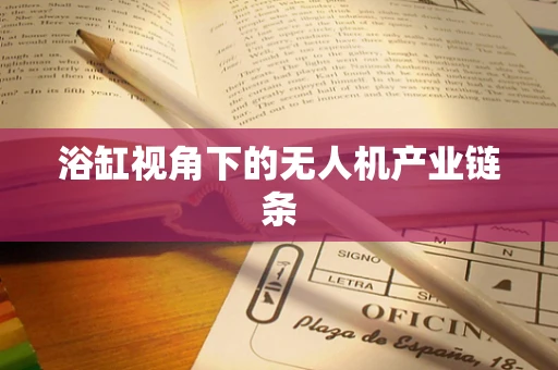 浴缸视角下的无人机产业链条