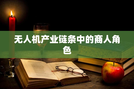 无人机产业链条中的商人角色