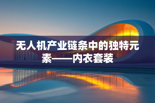 无人机产业链条中的独特元素——内衣套装