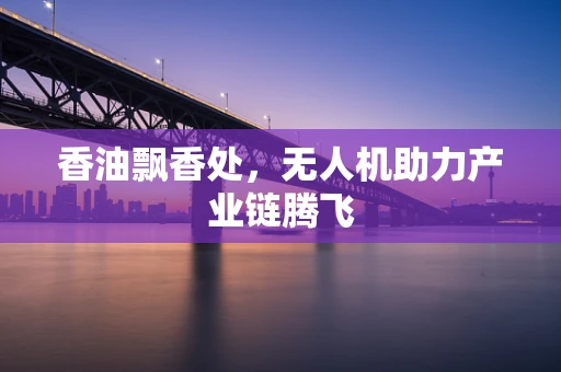 香油飘香处，无人机助力产业链腾飞