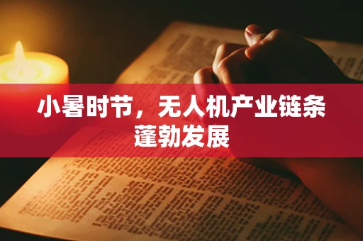 小暑时节，无人机产业链条蓬勃发展