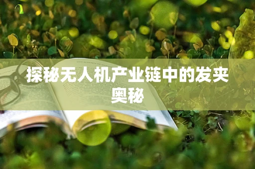 探秘无人机产业链中的发夹奥秘