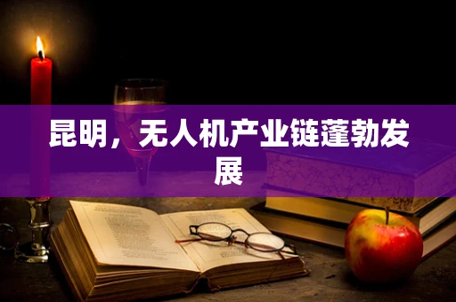 昆明，无人机产业链蓬勃发展
