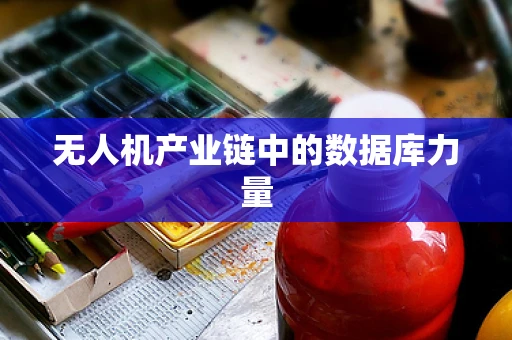 无人机产业链中的数据库力量