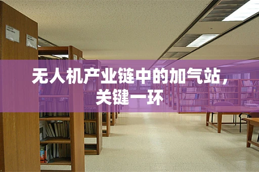 无人机产业链中的加气站，关键一环