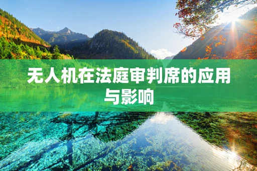 无人机在法庭审判席的应用与影响
