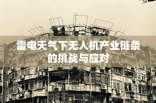 雷电天气下无人机产业链条的挑战与应对