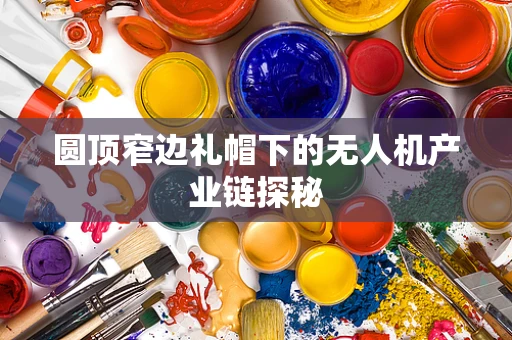 圆顶窄边礼帽下的无人机产业链探秘