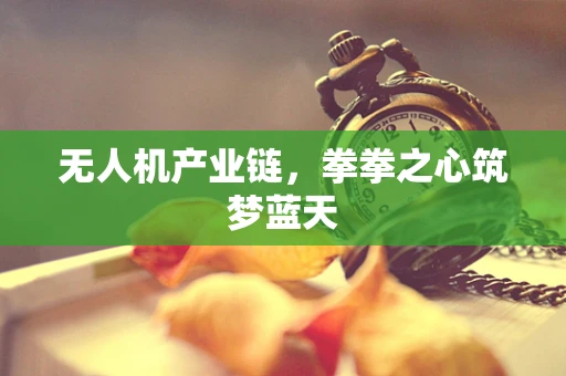无人机产业链，拳拳之心筑梦蓝天