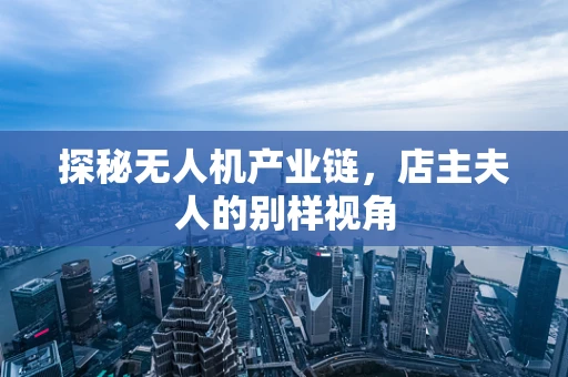 探秘无人机产业链，店主夫人的别样视角