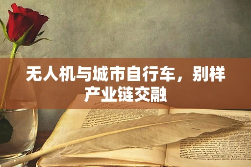 无人机与城市自行车，别样产业链交融