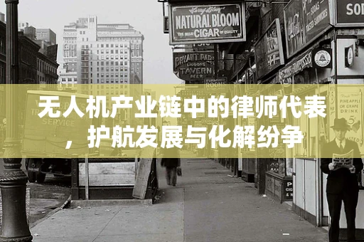 无人机产业链中的律师代表，护航发展与化解纷争
