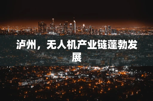 泸州，无人机产业链蓬勃发展